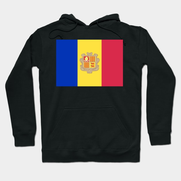 Andorra Hoodie by Wickedcartoons